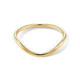 CLASSIC CURVED WEDDING RING - CLIO SASKIA