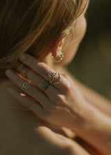 MINI SEAWEED RING - CLIO SASKIA