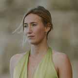 SEAWEED SAPPHIRE HOOPS - CLIO SASKIA