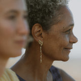 SEAWEED SWAY EARRINGS - CLIO SASKIA