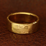 Bini Wedding Ring, 8mm with Diamonds - CLIO SASKIA