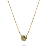 BLUE Sapphire URCHIN PENDANT - CLIO SASKIA, handmade in London using recycled gold and natural blue Australian sapphires