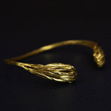 BOWERBIRD BANGLE in 18ct yellow gold womens bangle - CLIO SASKIA