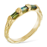 BOWERBIRD ETERNITY RING [sericulus ardens] - CLIO SASKIA