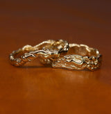 CHUNKY MOLTEN LAVA RING - CLIO SASKIA