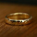 Classic Wave Wedding Ring - CLIO SASKIA