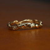 FINE MOLTEN LAVA RING - CLIO SASKIA