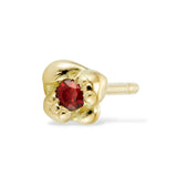 GARNET TIDBIT STUD - Single - CLIO SASKIA