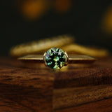 PARTI-SAPPHIRE VEE RING OOAK - CLIO SASKIA